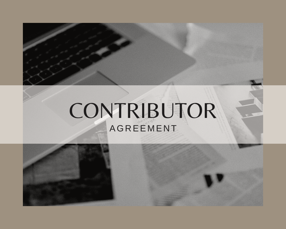 CONTRIBUTOR AGREEMENT