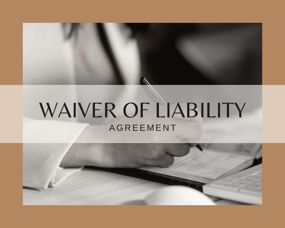 WAIVER OF LIABILITY CONTRACT