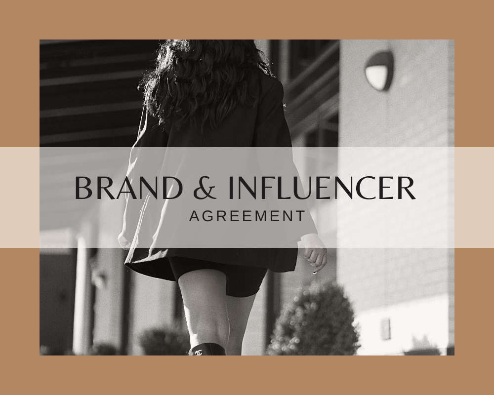 BRAND & INFLUENCER AGREEMENT