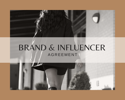 BRAND & INFLUENCER AGREEMENT