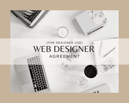 WEB DESIGNER AGREEMENT (For Designer Use)